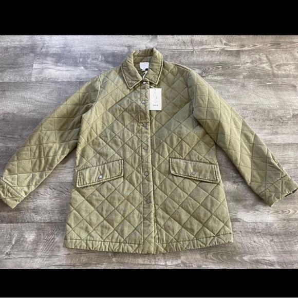 Joie Sage Quilted Shacket - Picture 5 of 6